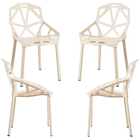 Pakket 4 Omega Stoelen