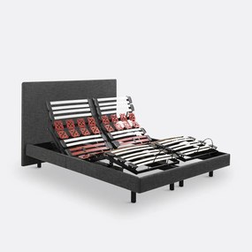 2 in 1 ensemble, kofferbed en hoofdbord Hercule