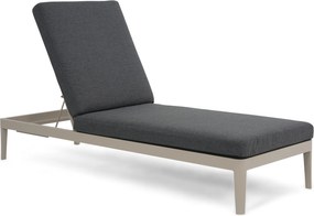 Lifestyle Garden Furniture Mateo Ligbed Met Kussen Loft/carbon Aluminium Taupe
