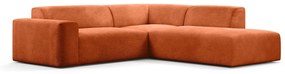 Hoekbank Nina Big rechts ribstof | NADUVI Collection
