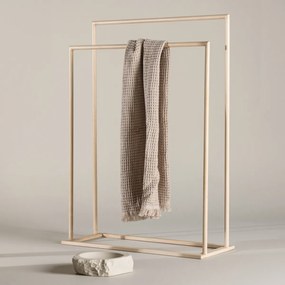 Dubbel Frame Kledingrek Whitewash