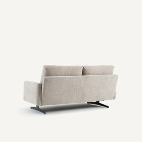 2-zitsbank in chenille fluweel, Delicato