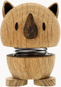 Decoratief object Rhino van eikenhout