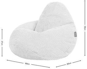 Chillz Kinder Zitzak Corduroy - Groen