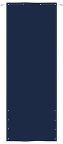 vidaXL Balkonscherm 80x240 cm oxford stof blauw