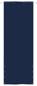 vidaXL Balkonscherm 80x240 cm oxford stof blauw