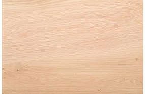 Goossens Salontafel Luuk rechthoekig, hout eiken blank, modern design, 140 x 40 x 70 cm