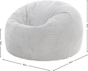 Cloudy Zitzak Corduroy - Olijf