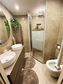 Vloertegel 60x120 Cm Betonlook Beige DC91