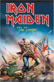 Poster Iron Maiden - The Trooper, (61 x 91.5 cm)