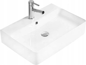 Mexen Benita opbouwwastafel 60 x 41 cm, wit - 21396000