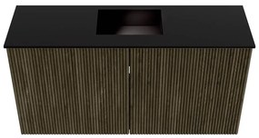Mondiaz Joya 80cm toiletmeubel shadow met wastafel faye midden zonder kraangat urban