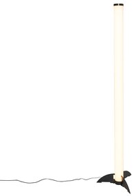 Vloerlamp zwart dimbaar in kelvin met afstandsbediening - Bomba