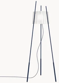 Dimbare tripod vloerlamp Tyla, mondgeblazen