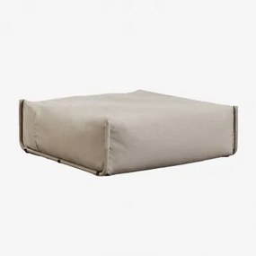 Oporto Modulaire Tuinbank Poef Moka Bruin - Sklum