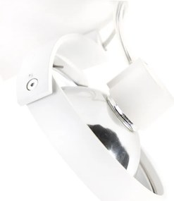 Design plafondspot wit draai- en kantelbaar - Go