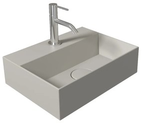 Salenzi Spy Fontein met clickwaste 40x30 cm mat grijs