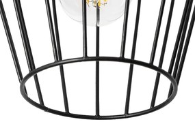 Moderne plafondlamp zwart draad - Palica Modern E27 rond Binnenverlichting Lamp