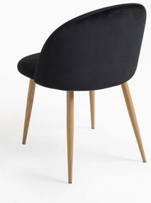 Vint Fluwelen Stoel