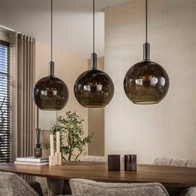 Hanglamp Tricolore 3-lichts Bruin