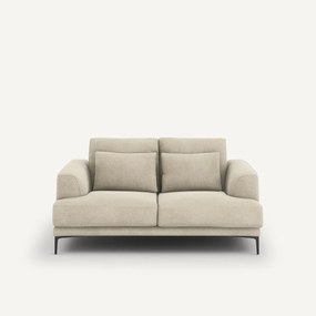 2-zits bank in linnen fluweel, Marsile