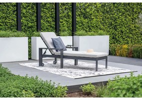 Garden Impressions Malakka ligbed - donker grijs