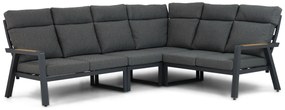 Hoek loungeset 6 personen Aluminium Grijs Lifestyle Garden Furniture Marseille