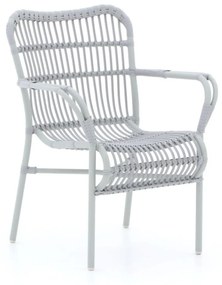Intenso Parma/ROUGH-S 90cm dining tuinset 5-delig stapelbaar