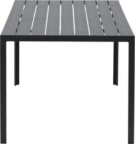 The Outsider Tuintafel - Toscane - Zwart - Alu/Polywood - 205x90 cm - The Outsider