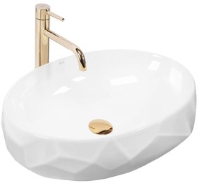 Wastafel op aanrecht REA Maya