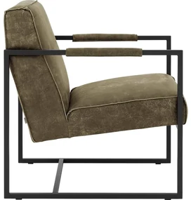 Goossens Excellent Fauteuil Kick, Fauteuil (met gestoffeerde arm)