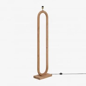Staande Lampvoet ↑140cm In Tiberia Mangohout Mangohout - Sklum