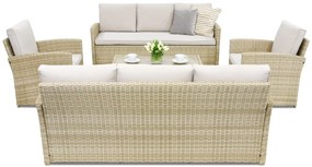 Monaco Coffee 8 Garden Point tuinmeubelen beige
