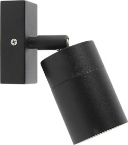Buitenwandlamp zwart verstelbaar IP44 - Solo