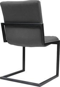 Eetkamerstoel - Lara - stof Element donkergrijs 22