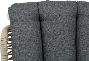 Tuinstoel Rope Grijs-antraciet Coco Alto high