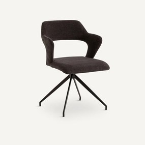 Draaiende tafelfauteuil Asyar