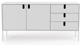 Tenzo Uno Wit Dressoir Met Lades - 171x46x86cm.