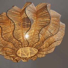Hanglamp van gevlochten rotan, Awan