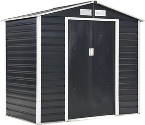 Metalen tuinhuisje voor gereedschap Lahti 2,1 x 1,3 m Store Boss antraciet