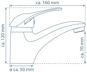 Schutte Calvini fonteinkraan chroom