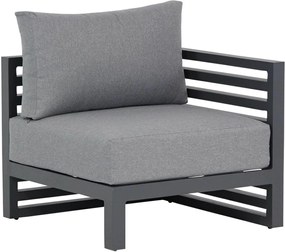 U-Vorm Loungeset Aluminium Grijs 8 personen Santika Furniture Santika Jaya