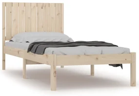 vidaXL Bedframe massief grenenhout 90x200 cm