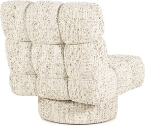 Bubbel Fauteuil Draaibaar Beige