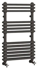 Eastbrook Imperia 2 koloms handdoekradiator 50x85cm 650W antraciet