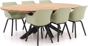Diningset Hartman | 6 personen | Tuinset teakhout | 7-delig | Kees Smit Tuinmeubelen