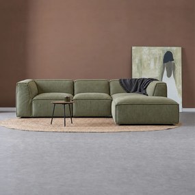 Hoekbank Rechts Groen