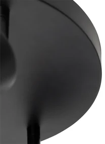Moderne plafondlamp zwart verstelbaar rond 3-lichts - Java Modern GU10 Binnenverlichting Lamp