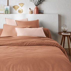 Effen dekbedovertrek in gewassen katoen, Scenario