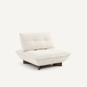 Modulaire zetel in chenille fluweel, Kaori